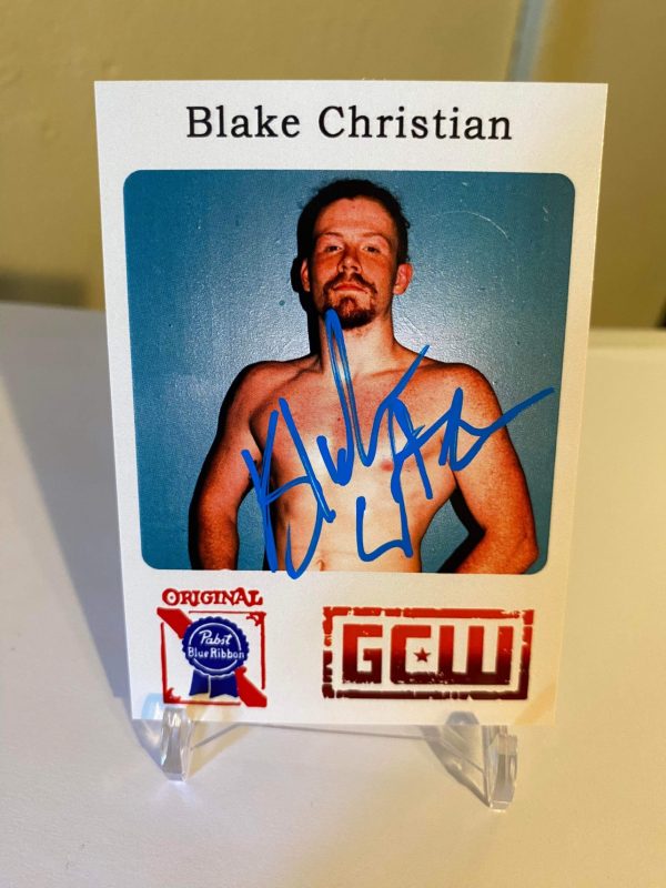 Blake Christian PBR Card $65