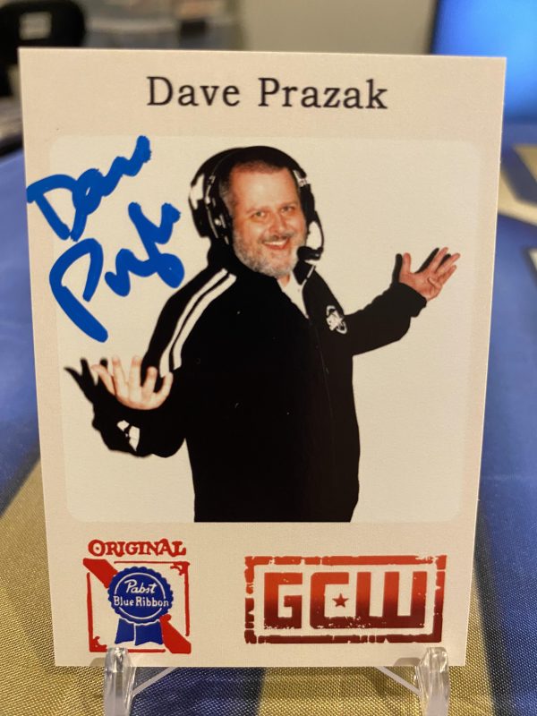 Dave Prazak PBR Card $10