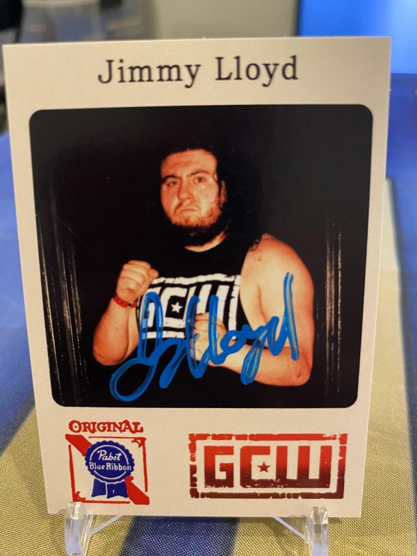 Jimmy Lloyd PBR card $15