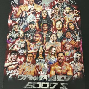 PWJ damaged goods one poster signed $70 each 2