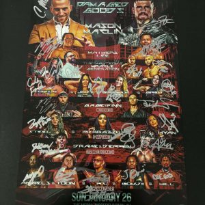 PWJ damaged goods one poster signed $70 each