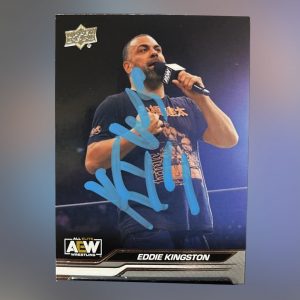 Eddie Kingston Signed Card #2