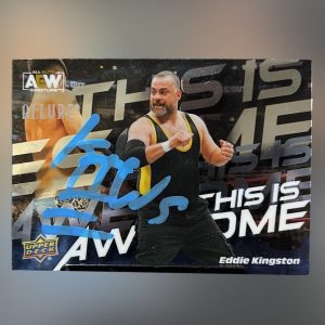 Eddie Kingston Signed Card #3
