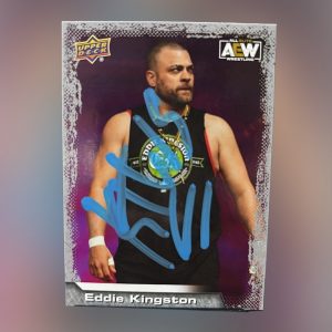 Eddie Kingston Signed Card #8