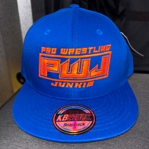 PWJ Hat Orange and Blue