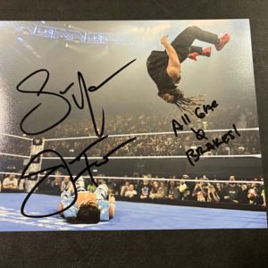 Jacob Fatu (Samoan Werewolf) Signed 8x10 with Quote - RARE #2