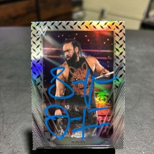 Jacob Fatu (Samoan Werewolf) Signed Trading Card - RARE #2